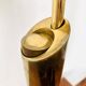 Adjustable 1970s Brass Floor Lamp by Florian Schulz