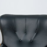 Armchair ML 214 with Ottoman by Illum Wikkelsø for Mikael Laursen 1960s