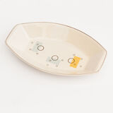1950s opart, platter, bowl VEB Steingutwerk Torgau, Germany