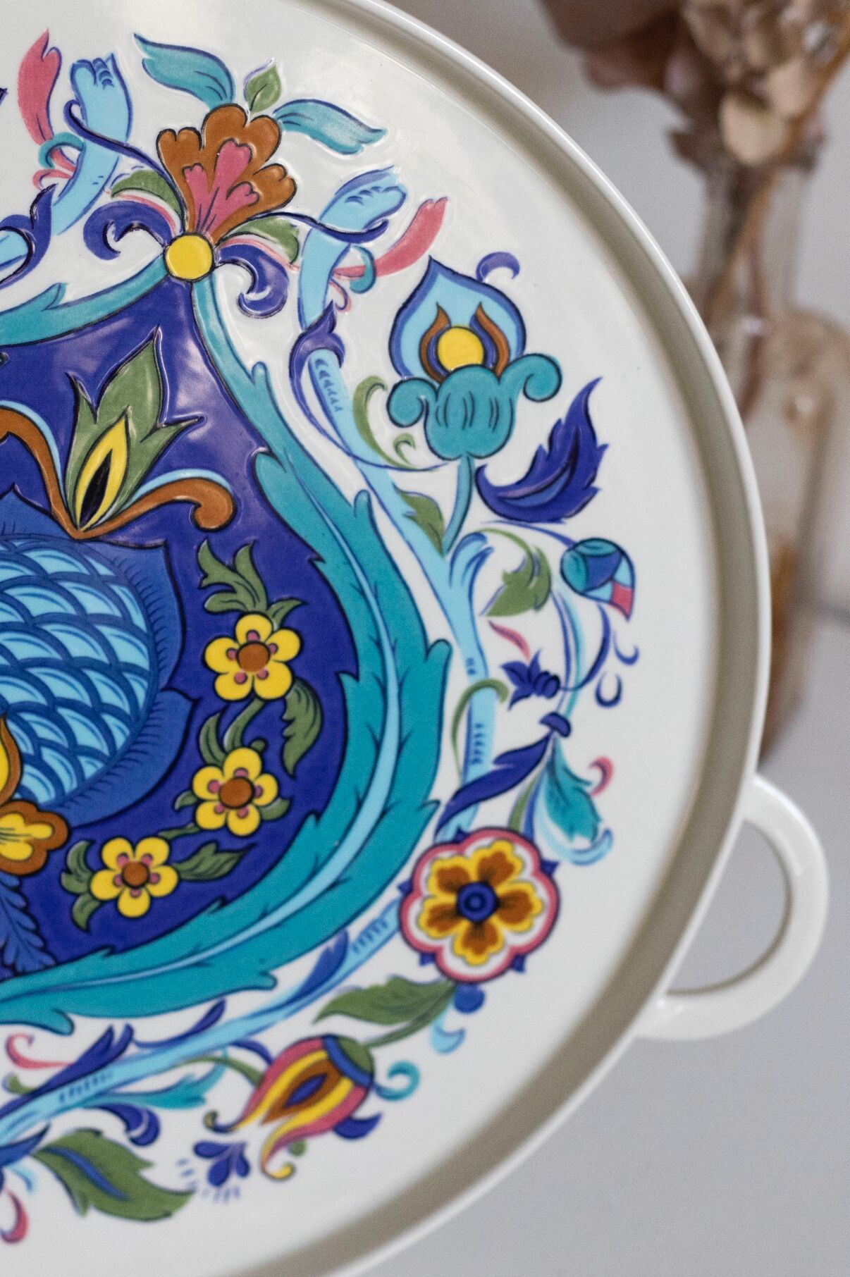 Ceramic dish Villeroy and Boch model Izmir 70s