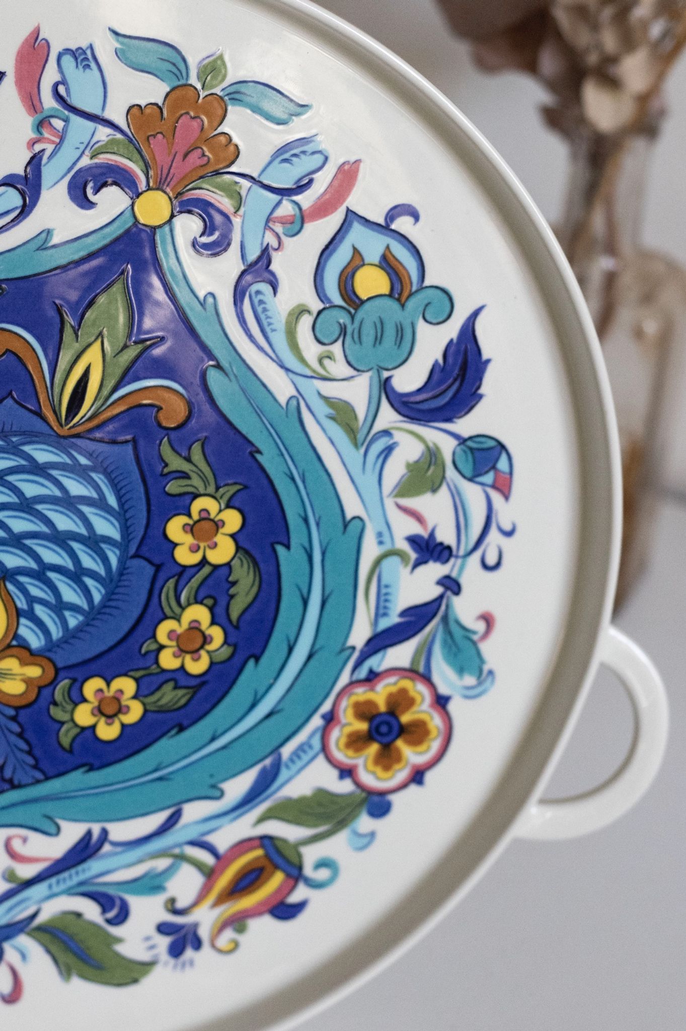 Ceramic dish Villeroy and Boch model Izmir 70s