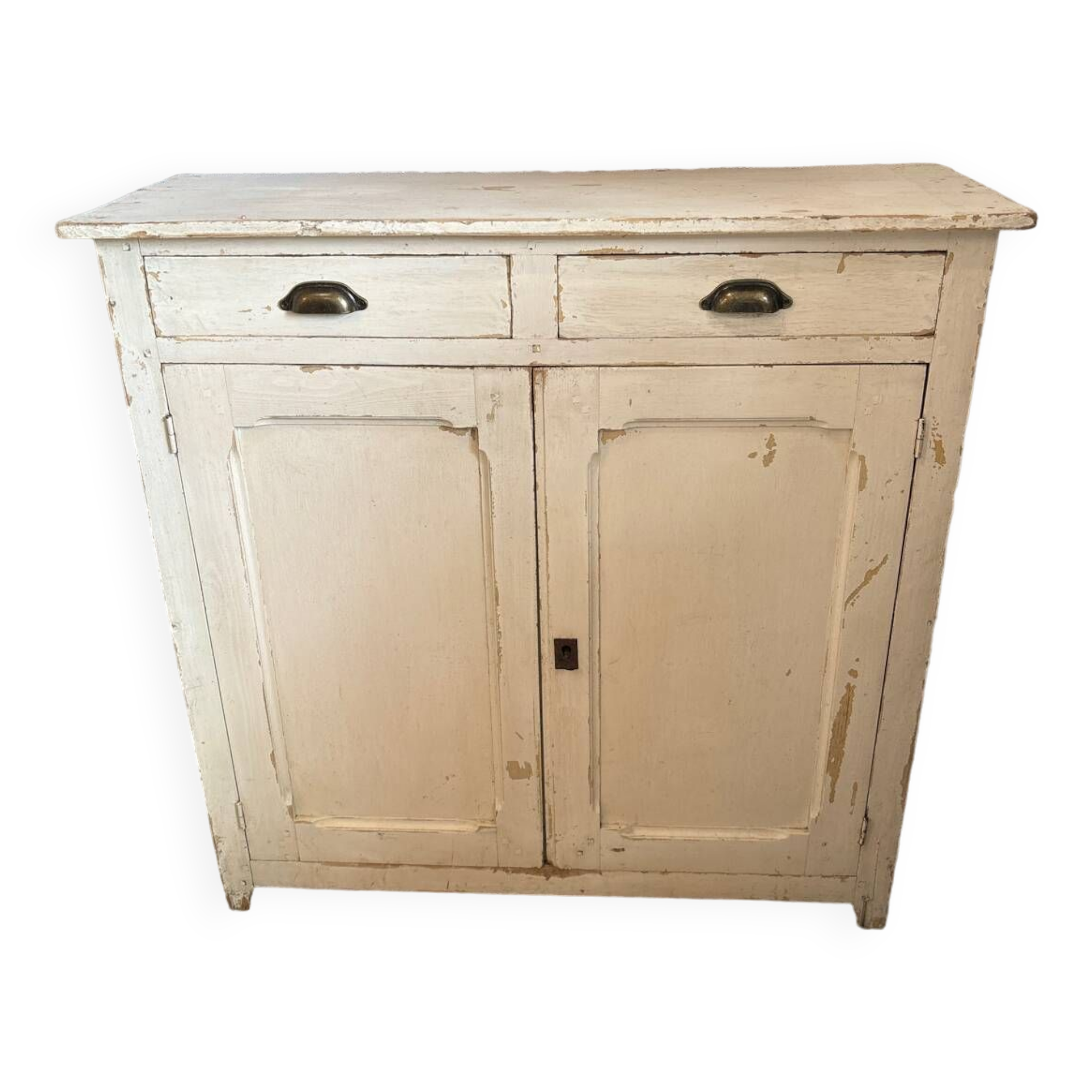 Parisian buffet with cream patina