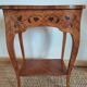 Pair of marquetry tables