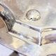 Italian Silver-Plated Animal Head Liqueur Cups with Matching Serving Tray Set 6