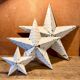 White amish star 74cm