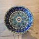 authentic large decorative hollow dish in glazed ceramic from Maï