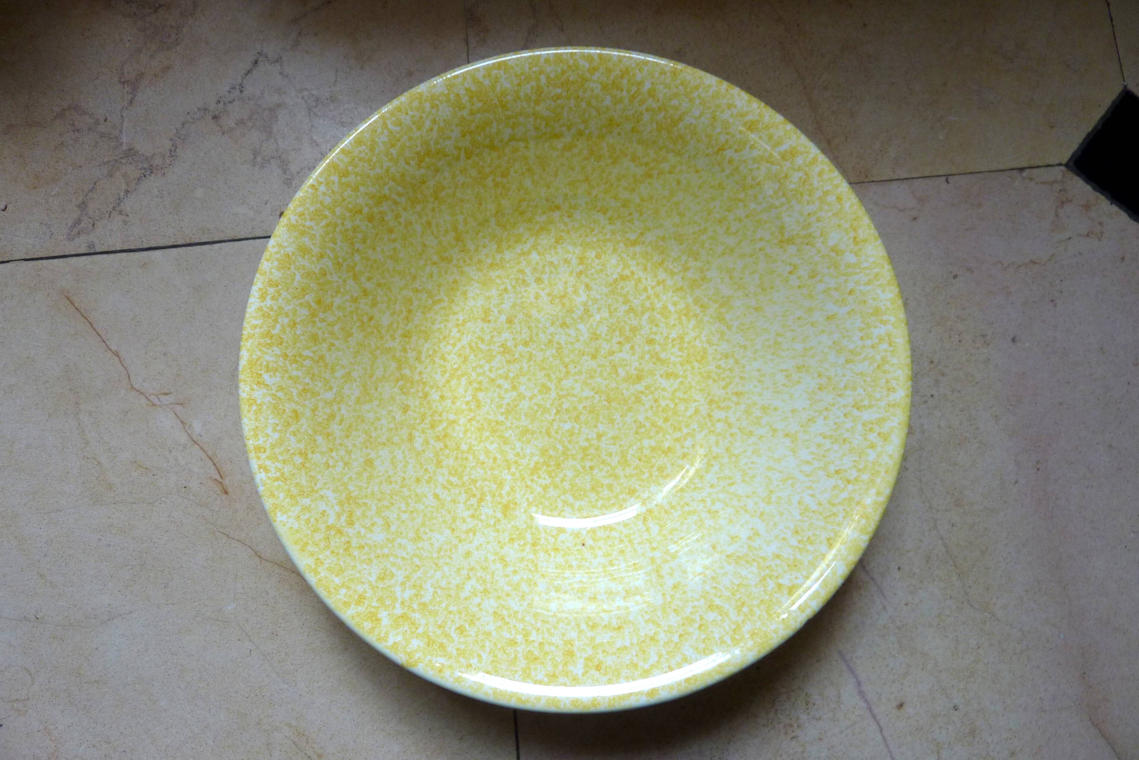 Vintage salad bowl italy ceramica dalla castelforte
