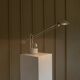 White Metal Stilplast Halo Balance Table Lamp from Italy - 1980s Postmodern Memphis Design
