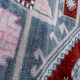 Vintage turkish oushak rug runner 71 x 247 cm