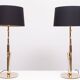 Original set of 2 Flos AK 47 Kalashnikov Table Gun Lamps by Philippe Starck