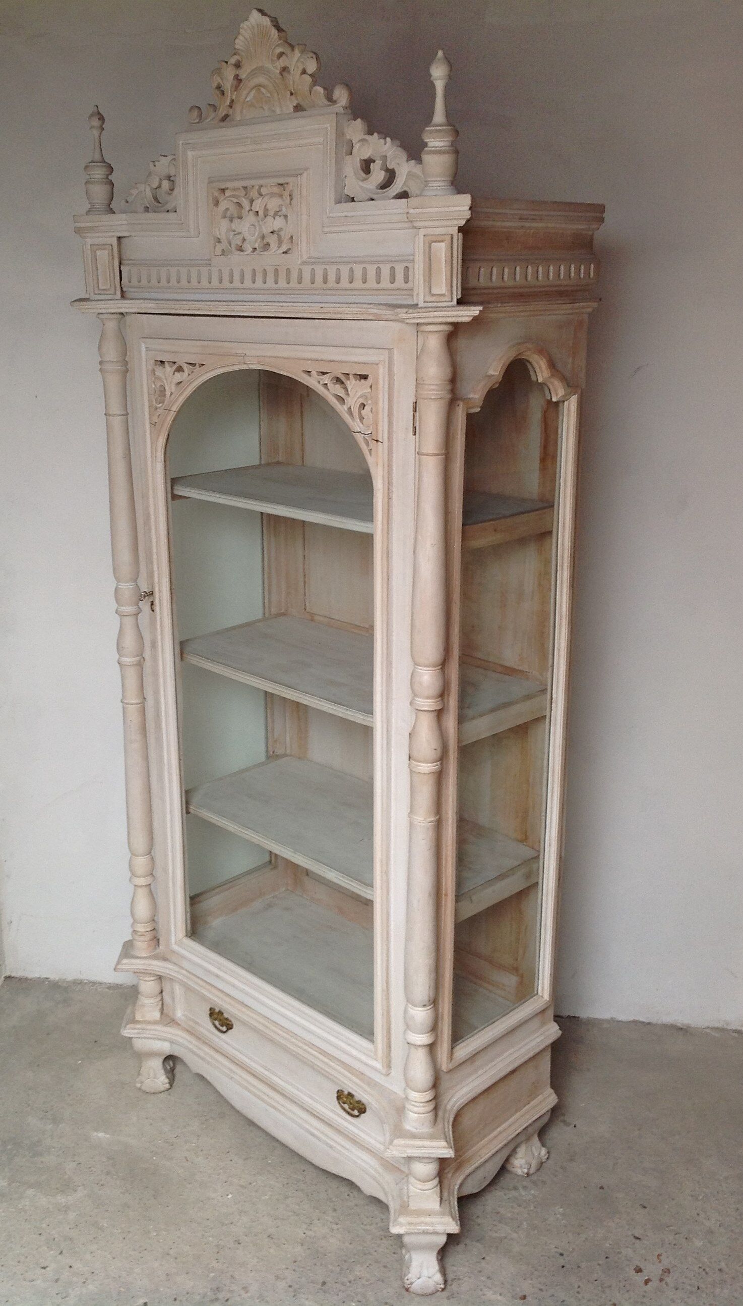 Wooden bookcase
