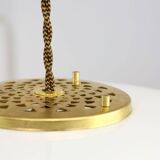 Medusa Pendant by Luigi Massoni for Guzzini in Brass and Plexiglass, 1970s