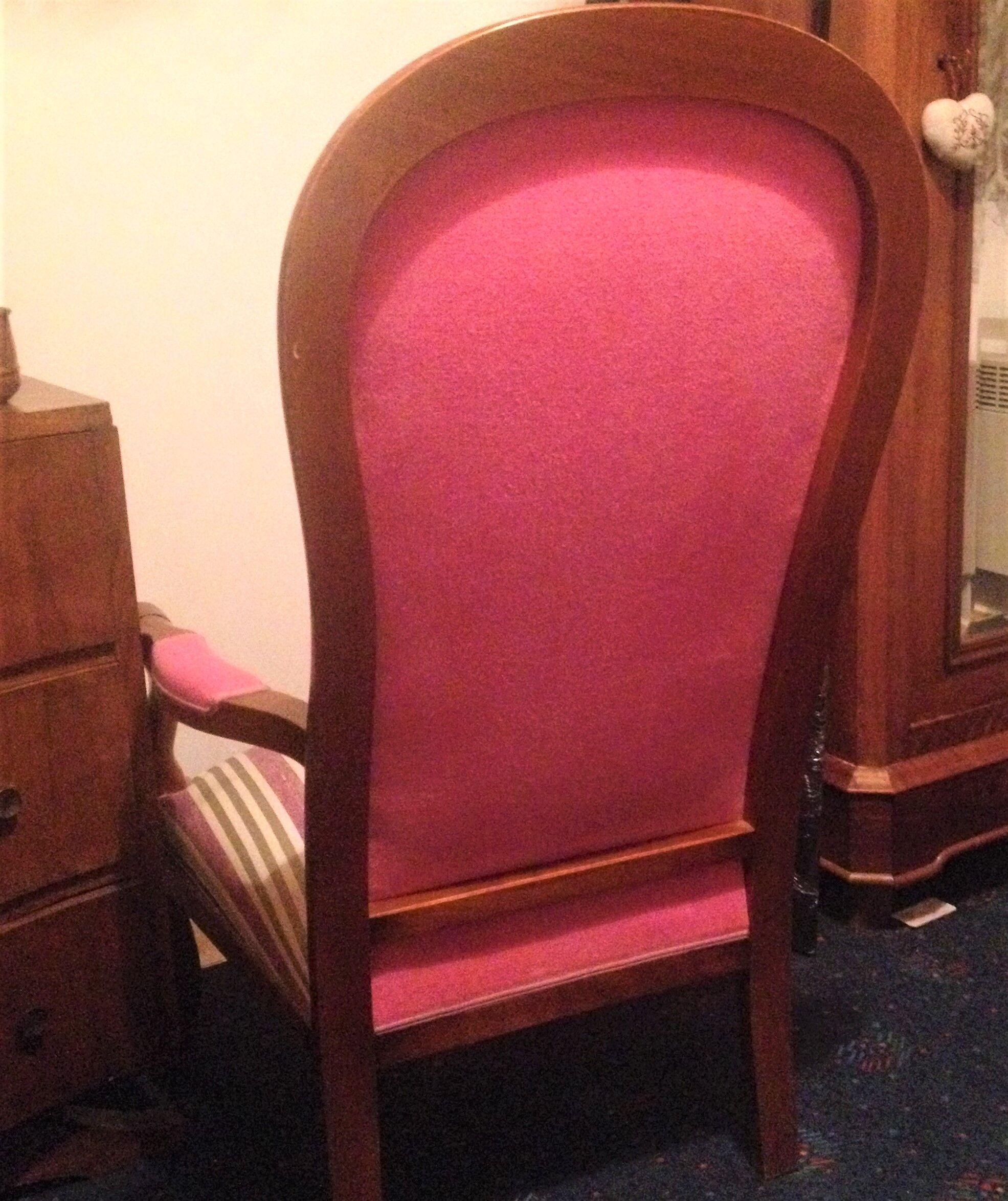 Relooked Voltaire armchair