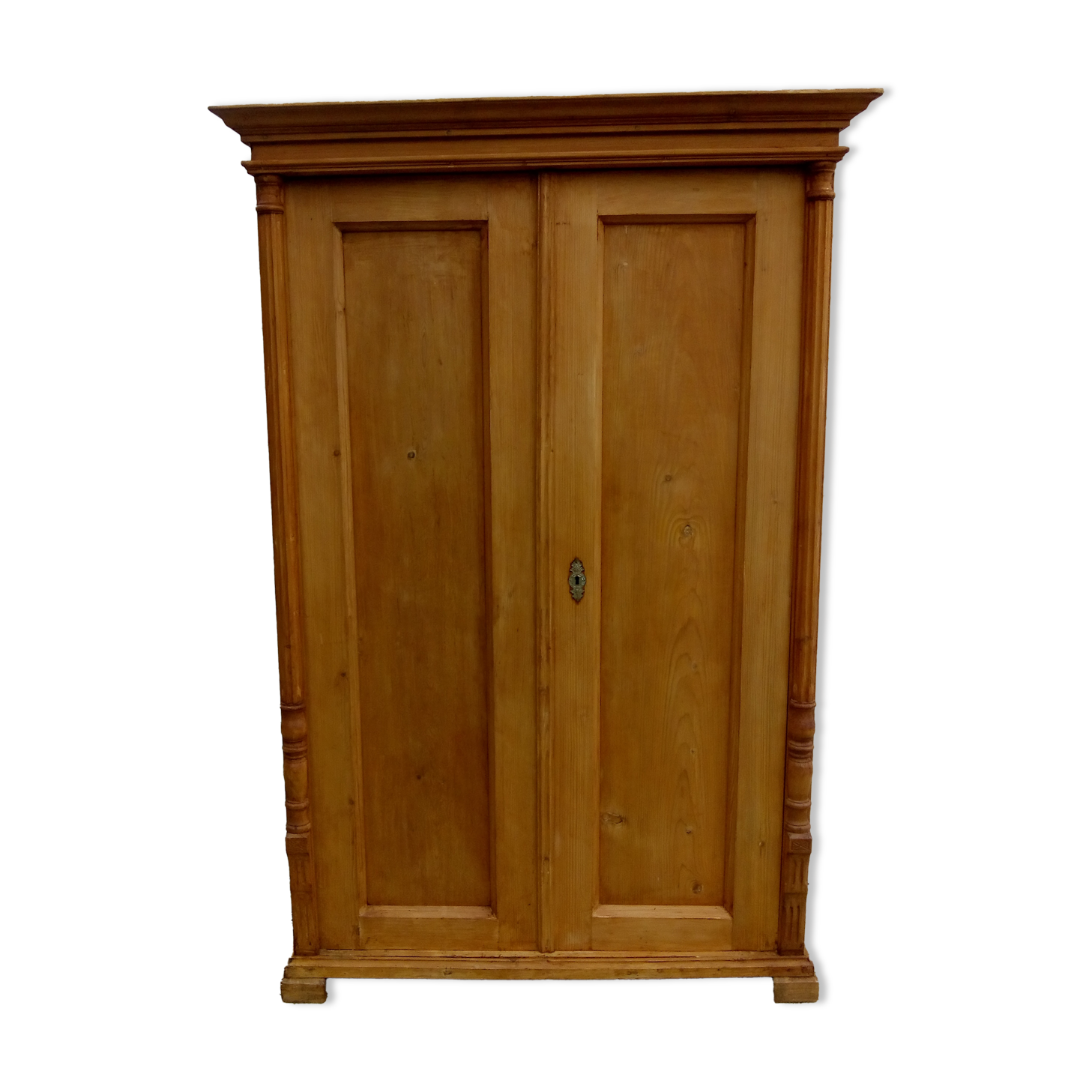 English pine cabinet