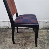 Set of four art deco chairs