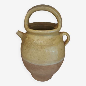 Vernissee earthenware jug, Provence