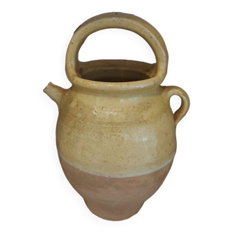 Vernissee earthenware jug, Provence