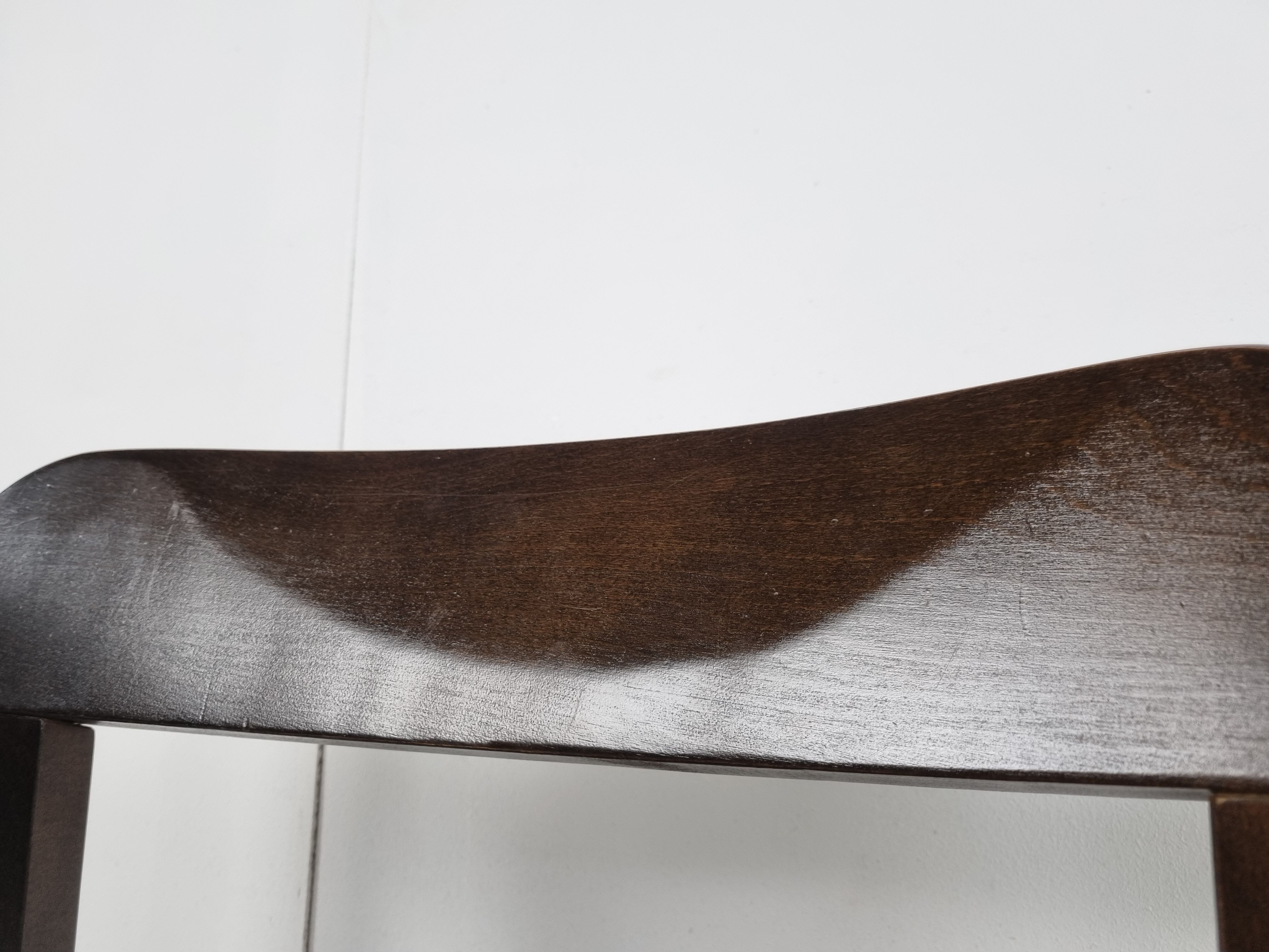 Set of 4 seventies dining chairs