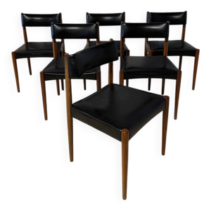 6 chaises scandinave - aksel