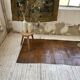 Tapis en bois tribu Akha Birmanie