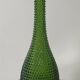 Empoli olive green bottle vase with diamond point - 39 cm