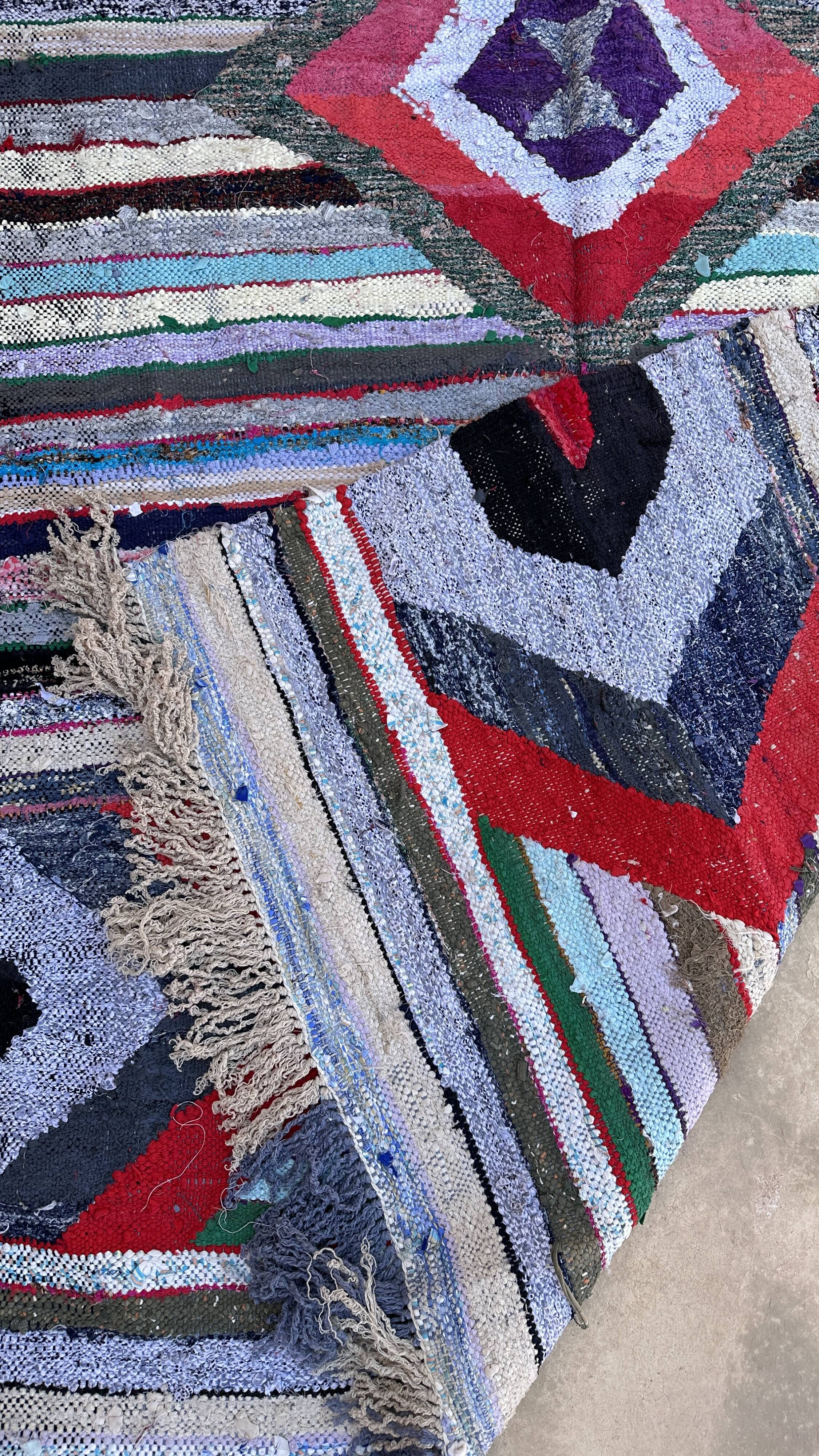 Colorful Moroccan rug - 152 x 263 cm