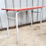 Set of 4 desks, double school office from the 70s