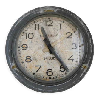 Brillié horloge de gare vintage paris france