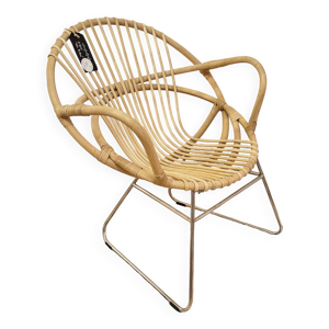 fauteuil rotin pols pote