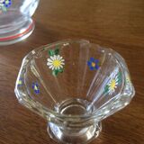 Liqueur carafe with 4 glasses