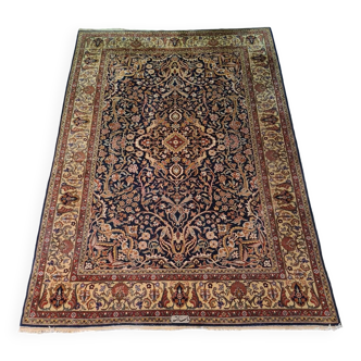 Indian Carpet With “Isfahan”/”Kechan” Design Mix From The 1980s