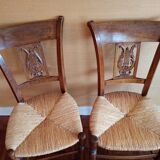 Pair of chairs 19th