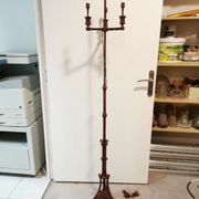 Lampadaire vintage style lampe bougeoir bouillotte