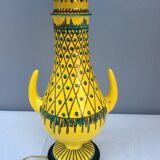 Ceramic lamp foot, Italy 60s