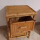 Bamboo bedside tables