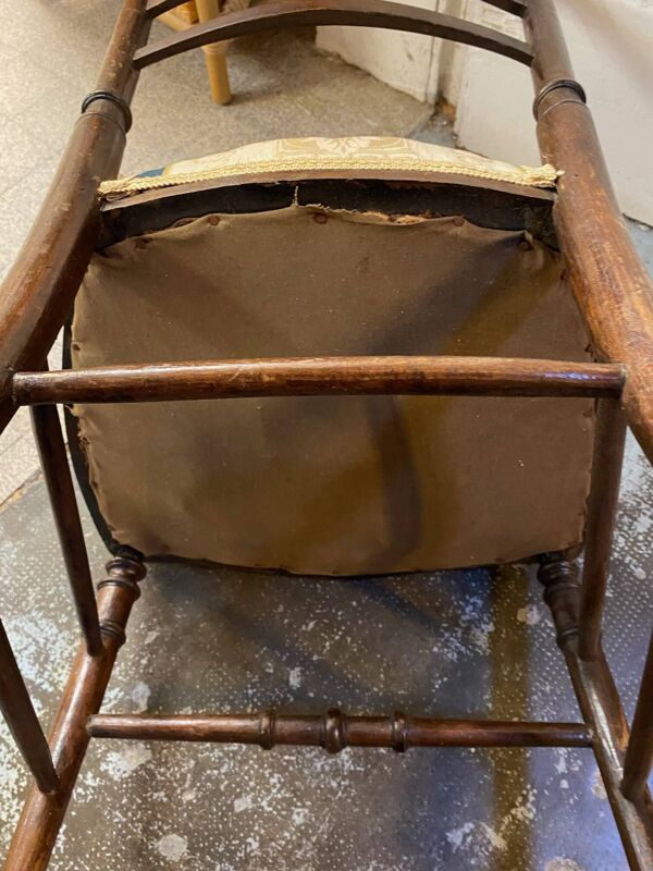 Paire de chaises Napoléon III, début XXème