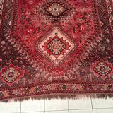 Handmade Persian Shiraz rug 292x220cm