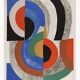 Sonia Delaunay – EP «Hippocampe »Lithographie rare, épreuve d’artiste signée (1971)