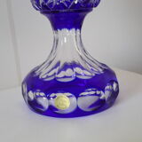 Large hand-cut Lorraine Crystal Vase