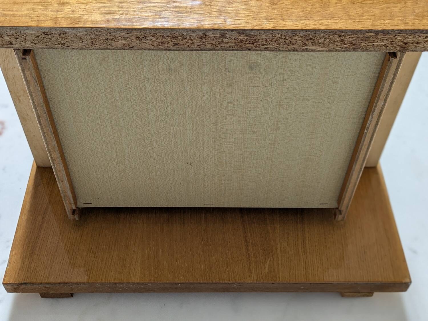 Vintage wall-mounted bedside table 50'60'