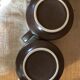 Paire de tasses mug déjeuner en grès