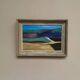 Original Swedish Oil on Canvas – “Abstract Landscape” by W. Engström – Dated 1900 – Signed – Vintage & Framed – 40 × 30 cm (23.6" x 16.5")