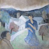 Oil on canvas by Pierre VAUTHEY