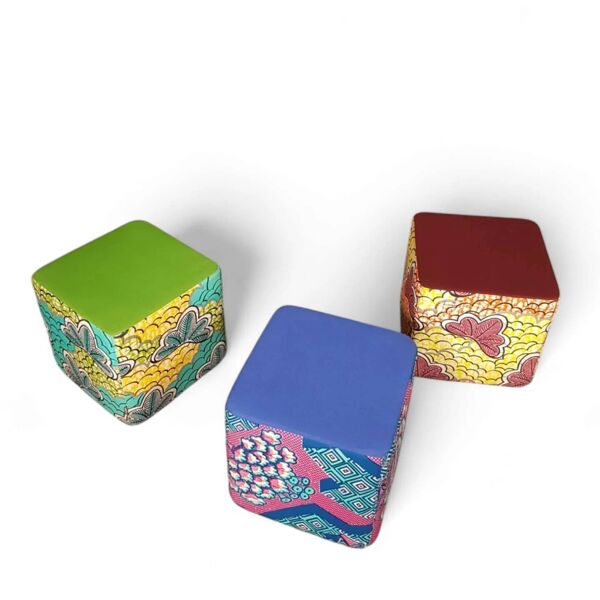 3 x Dot Point pouf Michiel van der Kley par Lande