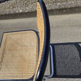 Marcel Breuer B32 chair in original cane signed Italy