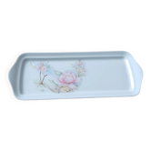 Plat à cake porcelaine l'hirondelle