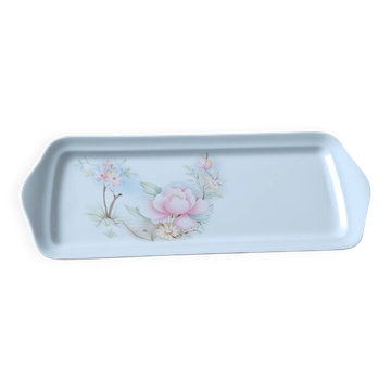 Plat à cake porcelaine l'hirondelle