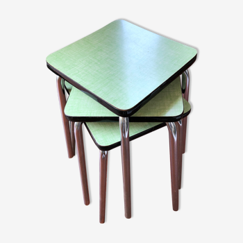Set of 3 formica stools