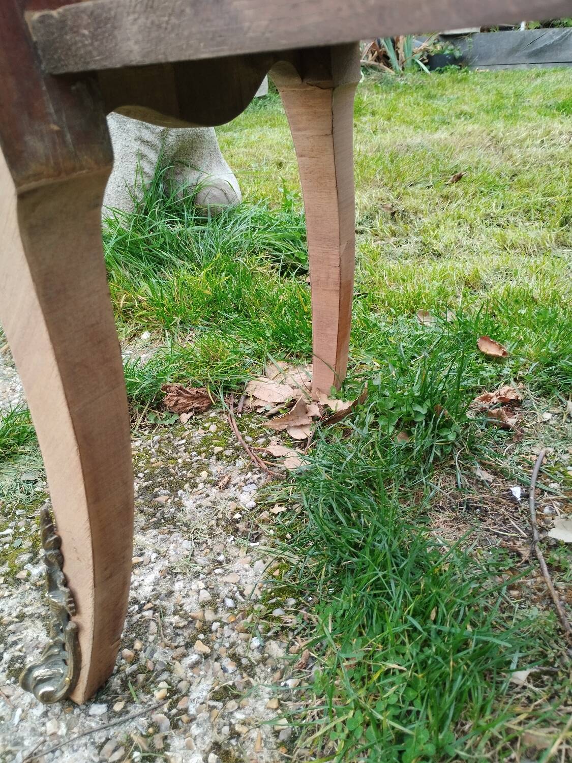 Louis XV style antique marquetry chest of drawers