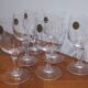 Très Joli Série De 6 Verre A Vin Ambassade En Cristal D'arques